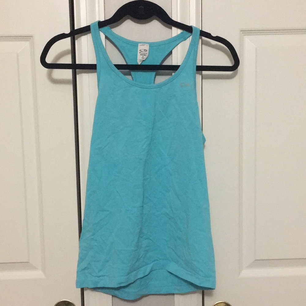 Champion blue tank